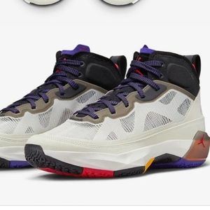 NWOT Nike Air Jordan 37 Mid Men's Bone Color Running Sneakers Athletic Shoes